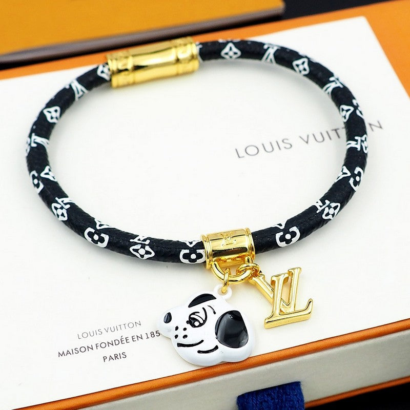 18K Louis Vuitton Animogram Bracelet